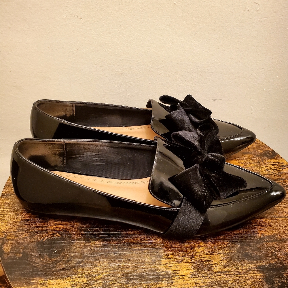 Asos Lake Bow Pointed Flat